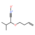 Butanenitrile, 2-(3-butenyloxy)-3-methyl-, N-oxide