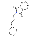 1H-Isoindole-1,3(2H)-dione, 2-(3-cyclohexylpropyl)-