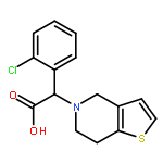 (S)-2-(2-Chlorophenyl)-2-(6,7-dihydrothieno[3,2-c]pyridin-5(4H)-yl)acetic acid