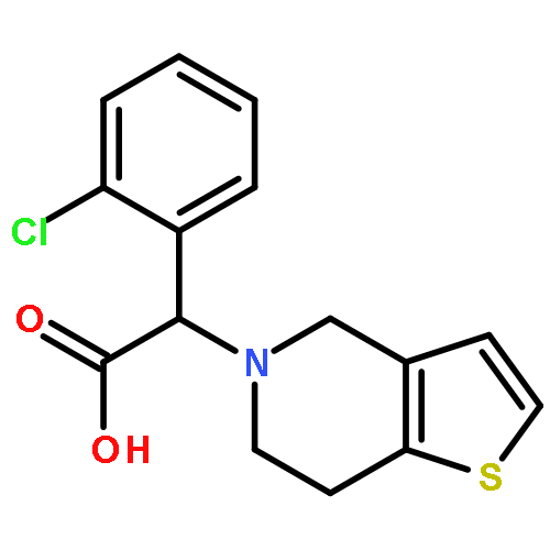 (S)-2-(2-Chlorophenyl)-2-(6,7-dihydrothieno[3,2-c]pyridin-5(4H)-yl)acetic acid