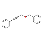 Benzene, [3-(phenylmethoxy)-1-propynyl]-