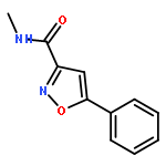 3-Isoxazolecarboxamide, N-methyl-5-phenyl-