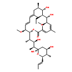 Oxacyclooctadeca-3,5,13,15-tetraen-2-one,9-ethyl-8,10-dihydroxy-18-[(1S,2R,3S)-2-hydroxy-1-methyl-3-[(2R,4R,5S,6R)-tetrahydro-2,4-dihydroxy-5-methyl-6-(1E)-1-propen-1-yl-2H-pyran-2-yl]butyl]-3,17-dimethoxy-5,7,11,13-tetramethyl-,(3Z,5E,7R,8R,9S,10S,11R,13E,15E,17S,18R)-