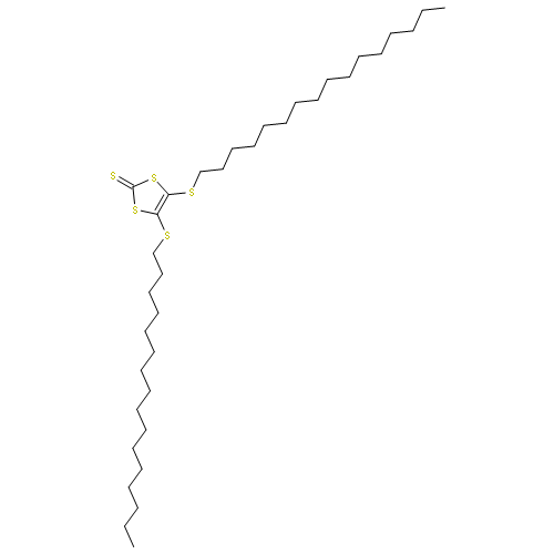 1,3-DITHIOLE-2-THIONE, 4,5-BIS(HEXADECYLTHIO)-