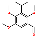 Benzaldehyde, 2,4,5-trimethoxy-3-(1-methylethyl)-