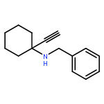 Benzenemethanamine, N-(1-ethynylcyclohexyl)-