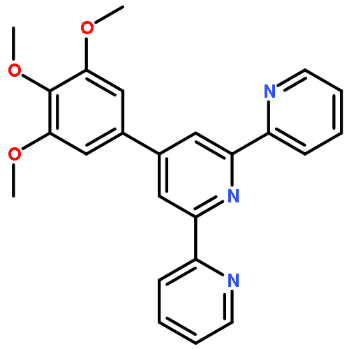 2,2':6',2''-Terpyridine, 4'-(3,4,5-trimethoxyphenyl)-