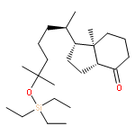 (1R,3aR,7aR)-7a-methyl-1-((R)-6-methyl-6-((triethylsilyl)oxy)heptan-2-yl)hexahydro-1H-inden-4(2H)-one