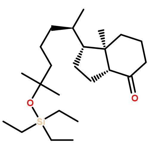 (1R,3aR,7aR)-7a-methyl-1-((R)-6-methyl-6-((triethylsilyl)oxy)heptan-2-yl)hexahydro-1H-inden-4(2H)-one