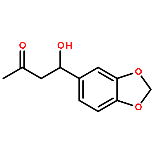 2-Butanone, 4-(1,3-benzodioxol-5-yl)-4-hydroxy-