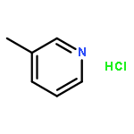 Pyridine, 3-methyl-, hydrochloride