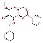 (3-O-BENZYL-4,6-O-BENZYLIDENE) METHYL-ALPHA-D-GLUCOPYRANOSIDE