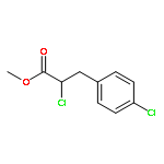 Benzenepropanoic acid, a,4-dichloro-, methyl ester