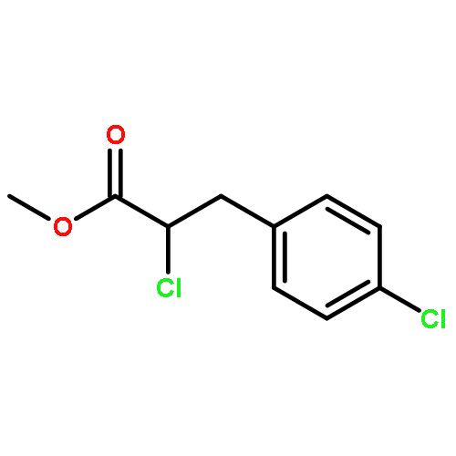 Benzenepropanoic acid, a,4-dichloro-, methyl ester