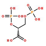 Propanoic acid,2,3-bis(phosphonooxy)-, (2R)-