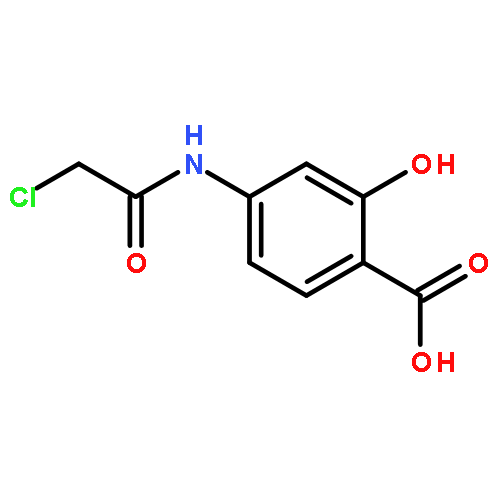 4-[(chloroacetyl)amino]-2-hydroxybenzoic acid