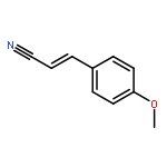 2-Propenenitrile,3-(4-methoxyphenyl)-, (2E)-