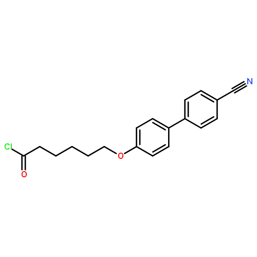 HEXANOYL CHLORIDE, 6-[(4'-CYANO[1,1'-BIPHENYL]-4-YL)OXY]-