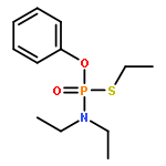 Phosphoramidothioic acid, diethyl-, S-ethyl O-phenyl ester