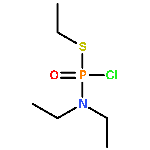 Phosphoramidochloridothioic acid, diethyl-, S-ethyl ester