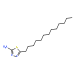 1,3,4-Thiadiazol-2-amine, 5-tridecyl-