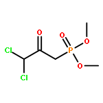 Phosphonic acid, (3,3-dichloro-2-oxopropyl)-, dimethyl ester