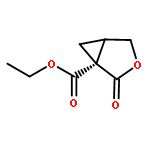 3-Oxabicyclo[3.1.0]hexane-1-carboxylic acid, 2-oxo-, ethyl ester, (1S)-