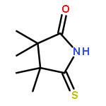 2-Pyrrolidinone, 3,3,4,4-tetramethyl-5-thioxo-