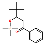 1-Pentanone, 4,4-dimethyl-1-phenyl-3-[(trimethylsilyl)oxy]-