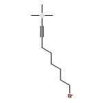 Silane, (8-bromo-1-octynyl)trimethyl-