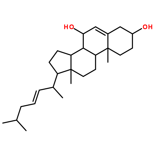 (22E)-3beta,7alpha-dihydroxy-cholest-5,22-diene