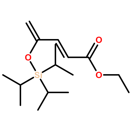 2,4-PENTADIENOIC ACID, 4-[[TRIS(1-METHYLETHYL)SILYL]OXY]-, ETHYL ESTER, (E)-