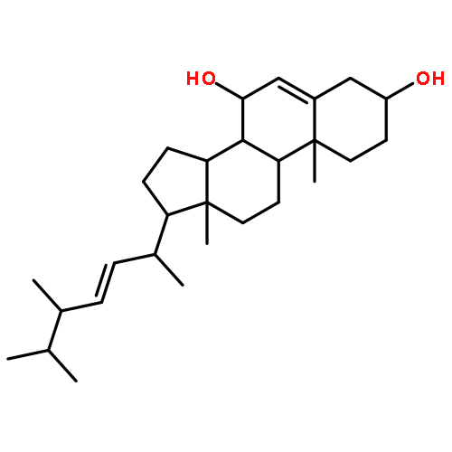 (3beta,7alpha,24R)-Ergosta-5,22-diene-3,7-diol