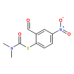 Carbamothioic acid, dimethyl-, S-(2-formyl-4-nitrophenyl) ester