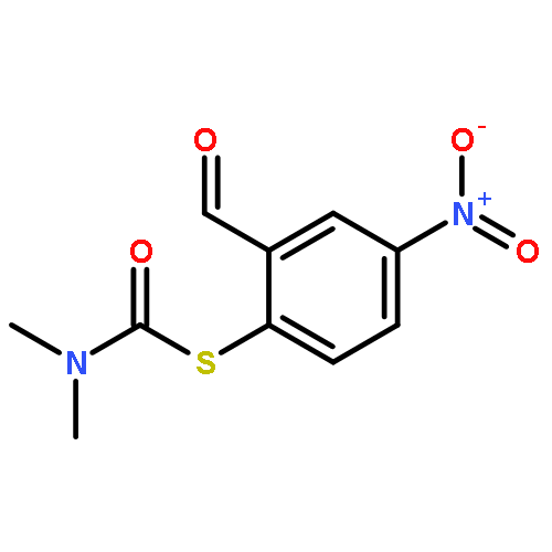 Carbamothioic acid, dimethyl-, S-(2-formyl-4-nitrophenyl) ester