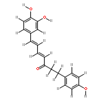 (4E,6E)-1-(3',4'-dihydroxyphenyl)-7-(4''-hydroxyphenyl)-hepta-4,6-dien-3-one