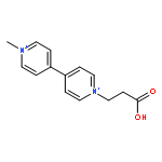 4,4'-Bipyridinium, 1-(2-carboxyethyl)-1'-methyl-