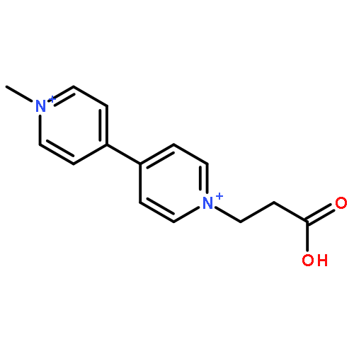 4,4'-Bipyridinium, 1-(2-carboxyethyl)-1'-methyl-