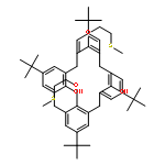 Pentacyclo[19.3.1.13,7.19,13.115,19]octacosa-1(25),3,5,7(28),9,11,13(27),15,17,19(26),21,23-dodecaene-25,27-diol,5,11,17,23-tetrakis(1,1-dimethylethyl)-26,28-bis[2-(methylthio)ethoxy]-