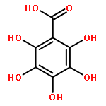 Benzoic acid, pentahydroxy-