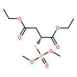 Butanedioic acid, [(dimethoxyphosphinyl)thio]-, diethyl ester, (R)-