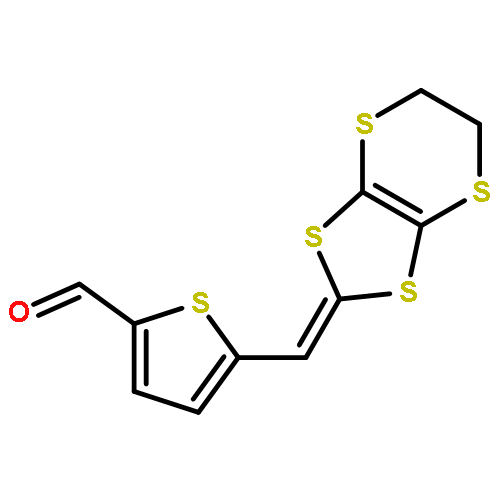 2-Thiophenecarboxaldehyde,5-[(5,6-dihydro-1,3-dithiolo[4,5-b][1,4]dithiin-2-ylidene)methyl]-