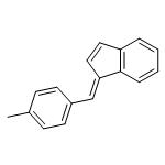 1H-Indene, 1-[(4-methylphenyl)methylene]-, (E)-