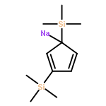 Sodium, [1,3-bis(trimethylsilyl)-2,4-cyclopentadien-1-yl]-