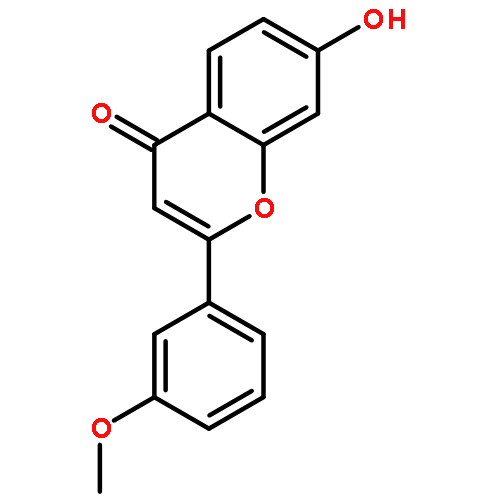 4H-1-Benzopyran-4-one, 7-hydroxy-2-(3-methoxyphenyl)-