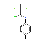 Ethanimidoyl chloride, 2,2,2-trifluoro-N-(4-fluorophenyl)-