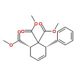 4-Cyclohexene-1,1,2-tricarboxylic acid, 6-phenyl-, trimethyl ester, cis-