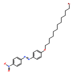 Diazene, [4-[(12-bromododecyl)oxy]phenyl](4-nitrophenyl)-, (E)-