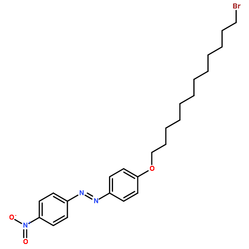 Diazene, [4-[(12-bromododecyl)oxy]phenyl](4-nitrophenyl)-, (E)-