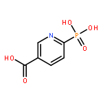 3-Pyridinecarboxylic acid, 6-phosphono-